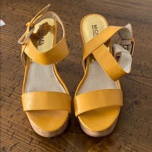 Michael Kors Leather Strap Heels